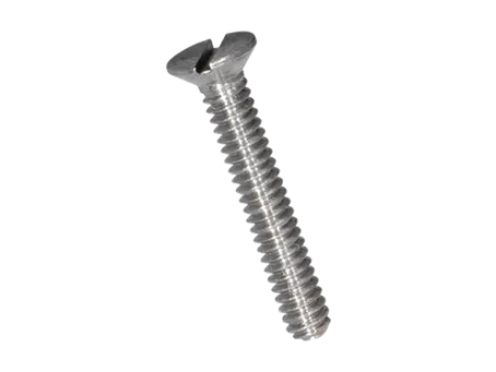 Product image of Slotted flat countersunk head screws machined