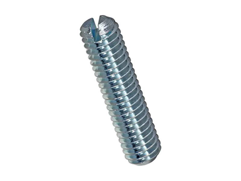 Product image of Slotted set screws with cup point