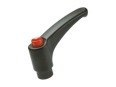 Product image of ELESA® Ergostyle ERX. - Adjustable handles with brass boss, tapped blind hole