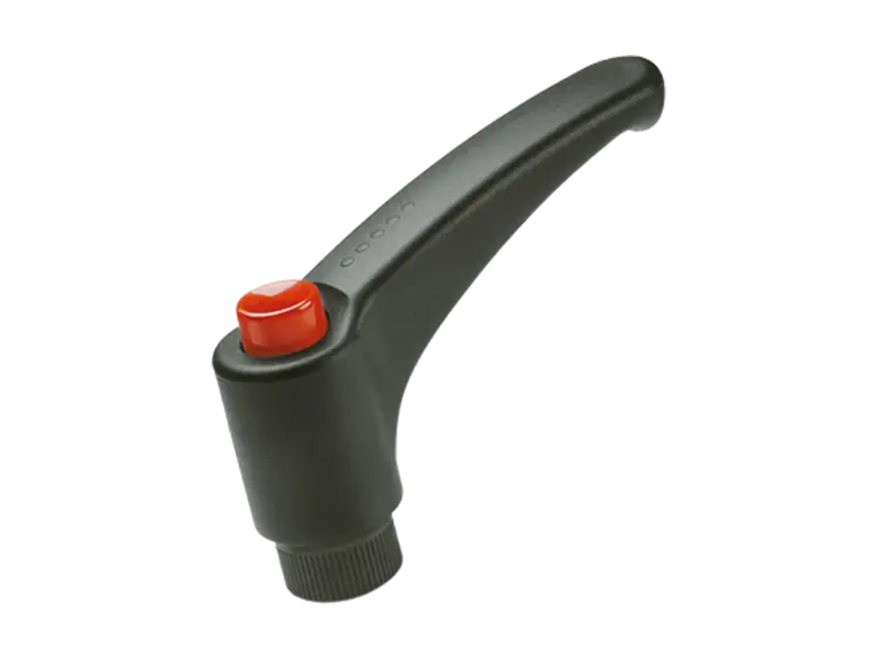 Product image of ELESA® Ergostyle ERX. - Adjustable handles with brass boss, tapped blind hole