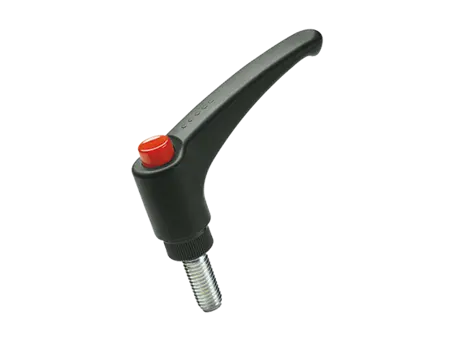 Product image of ELESA® Ergostyle ERX.p - Adjustable handles with threaded stud, steel zinc plated