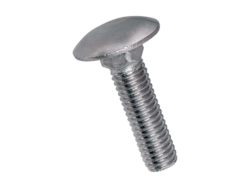 Product image of Round head square neck bolts without hex nuts