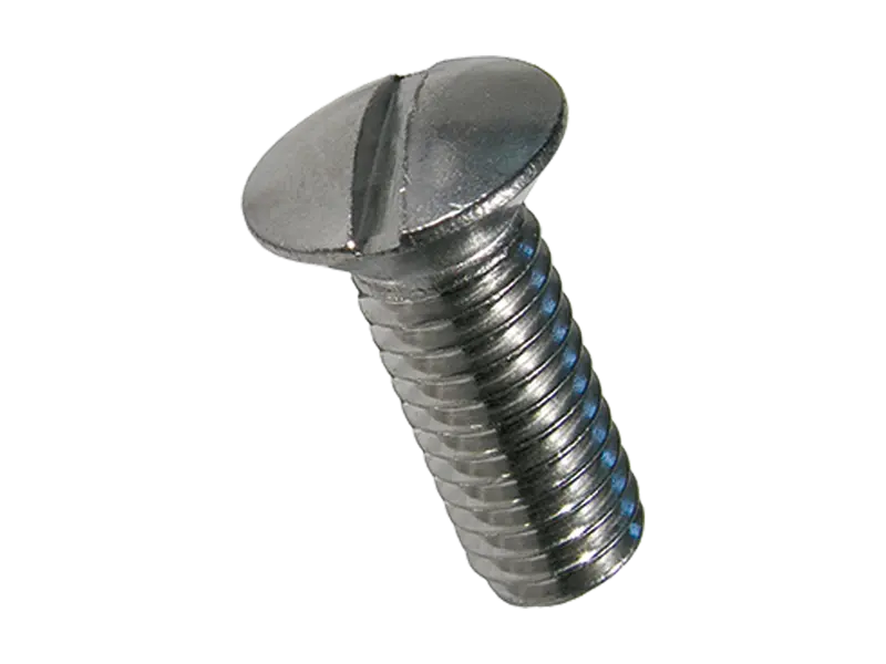 Product image of Slotted oval countersunk head machine screws small head