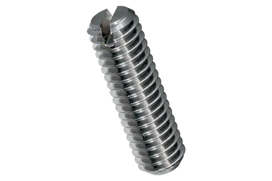BN 664 | Slotted set screws with flat point, chamfered