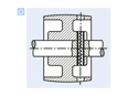 Functional principle of Heavy-duty spring pins with serrated slot