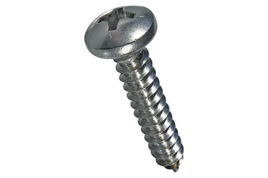 BN 695 | Phillips pan head tapping screws form H, with cone end type C