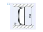 Assembly illustration for Sealing push-in caps