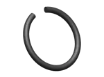 Product image of Snap rings for shafts round wire