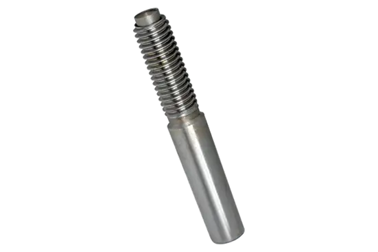 BN 863 | Taper pins with thread constant threaded stem length, unhardened, ground