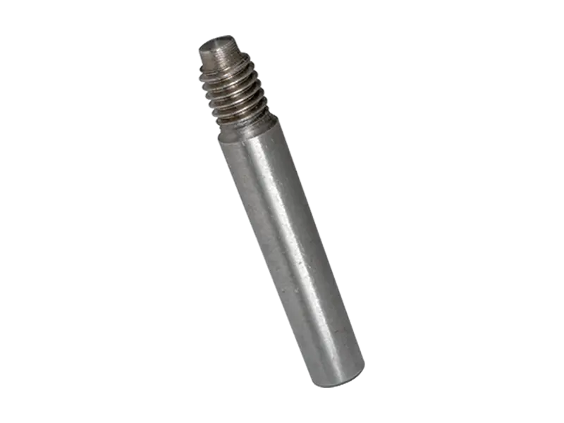 Product image of Taper pins with thread constant taper length, unhardened, ground