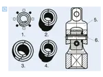 Functional principle of Spiral spring pins standard duty