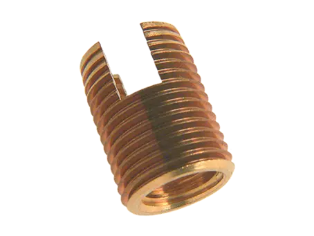 Product image of Ensat® S 302 - Self-cutting thread inserts with cutting slot, for light metals, thermoplastics and thermoset plastics