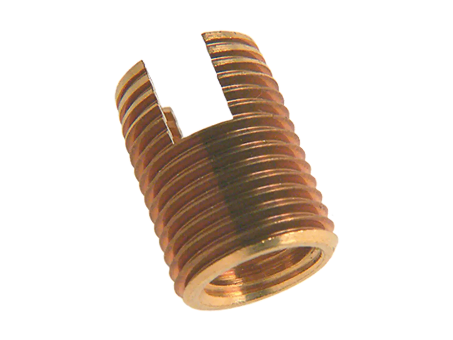 BN 903 | Self-cutting thread inserts with cutting slot, for light metals, thermoplastics and thermoset plastics