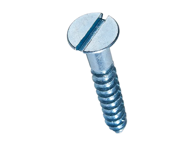 Product image of Slotted flat countersunk head wood screws