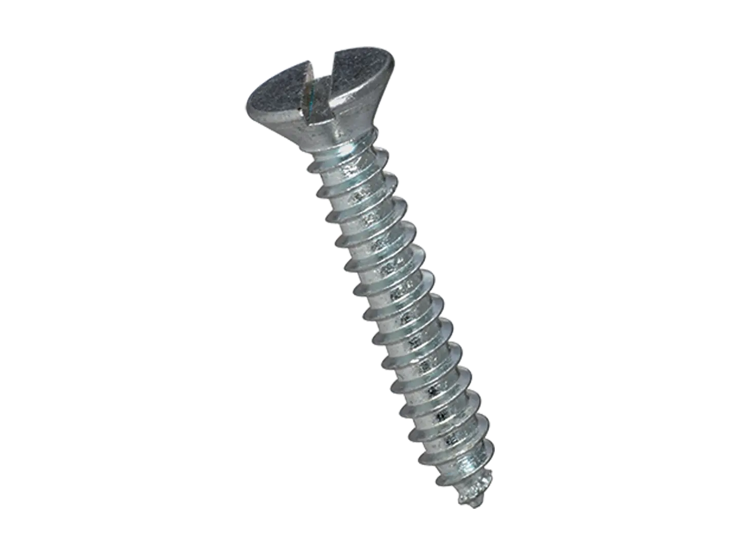 BN 990 | Slotted flat countersunk head tapping screws with cone end type C