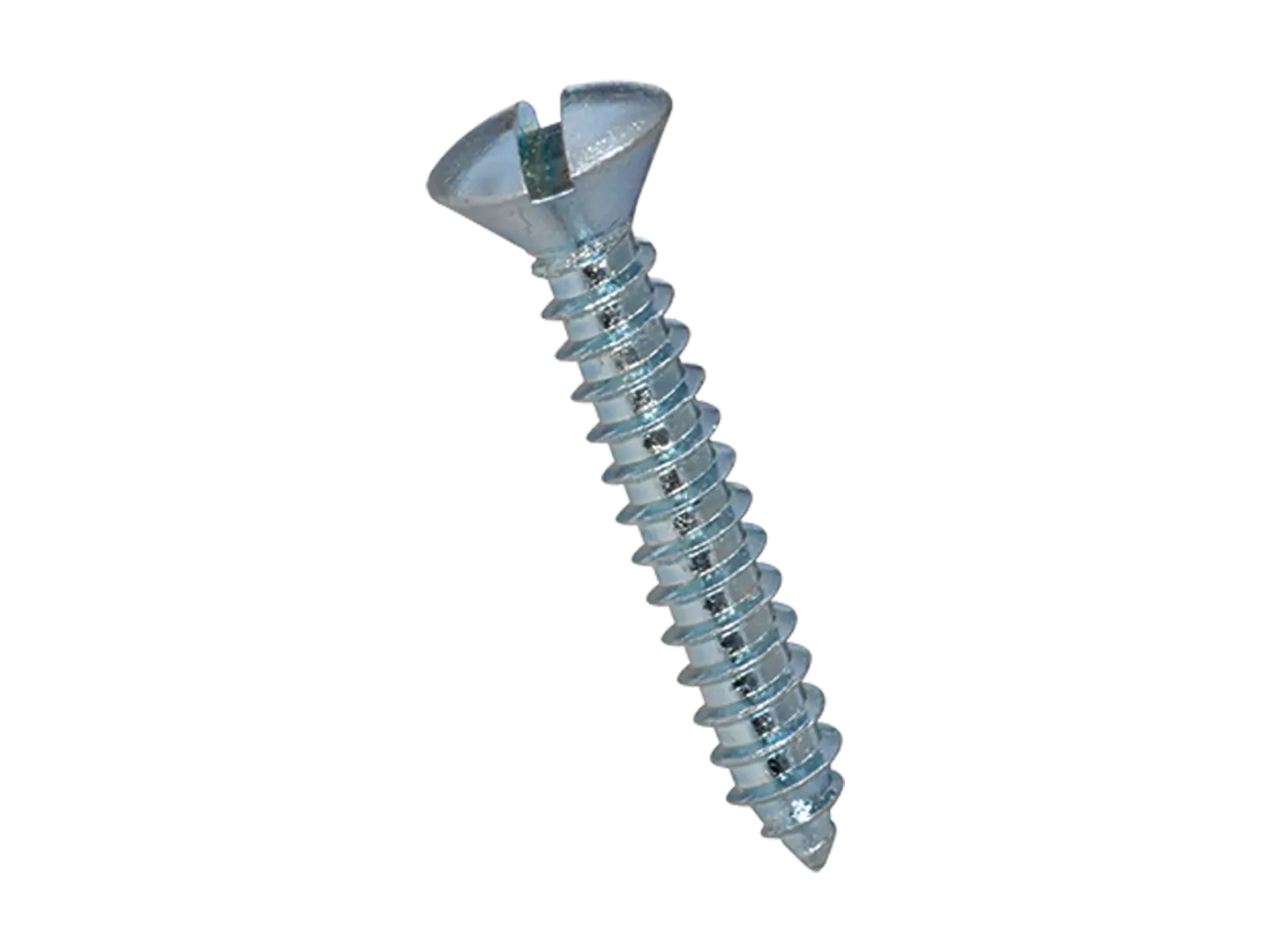 BN 991 | Slotted oval countersunk head tapping screws with cone end type C