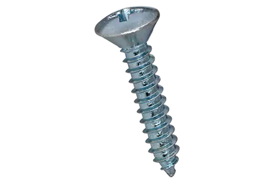 BN 996 | Phillips oval countersunk head tapping screws form H, with cone end type C
