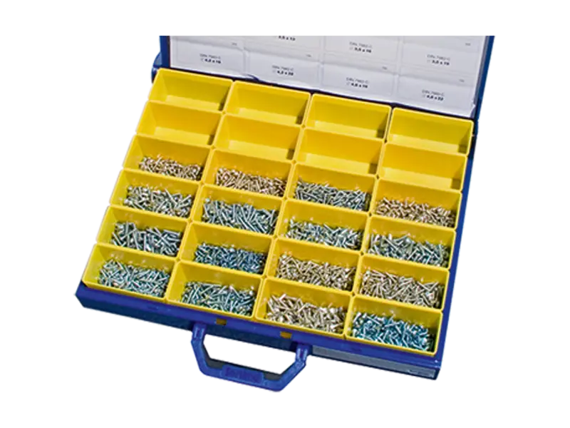 Product image of Assortment of tapping screws in Box type DS 16