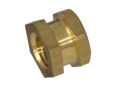 Product image of E - Threaded inserts for insertion form E hexagonal without shoulder, with threaded blind hole, for thermoplastics and thermosets