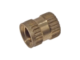 Product image of H - Threaded inserts for insertion form H knurled with shoulder, with threaded blind hole, for thermoplastics and thermosets