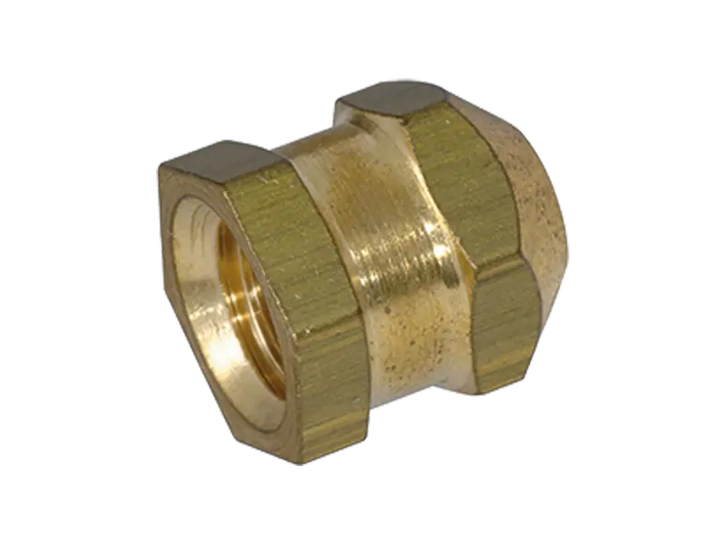 Product image of P - Threaded inserts for insertion form P hexagonal without shoulder, with threaded blind hole, for thermoplastics and thermosets