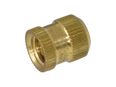 Product image of Q - Threaded inserts for insertion form Q knurled without shoulder, with threaded blind hole, for thermoplastics and thermosets