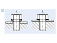 Functional principle of Nyltite® - Locking and sealing rings