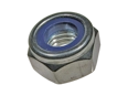 Product image of Prevailing torque type hex lock nuts thin type, with polyamide insert