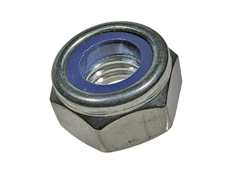 Product image of Prevailing torque type hex lock nuts thin type, with polyamide insert