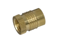 Product image of Press-in threaded inserts without head, with straight knurled head, for thermoplastics