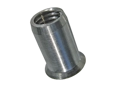 Product image of TUBTARA® UFO/SFO (UT/ROS, ST/ROS) - Blind rivet nuts countersunk head, round shank, open end