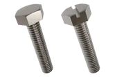 Screws and Bolts with External Drive