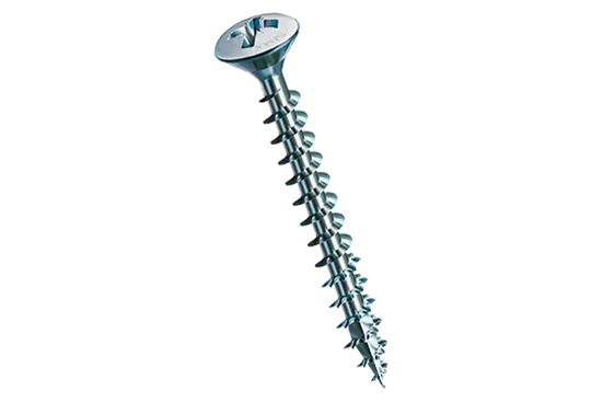 BN 2036 | Pozi oval countersunk head chipboard screws form Z, fully threaded with 4CUT point