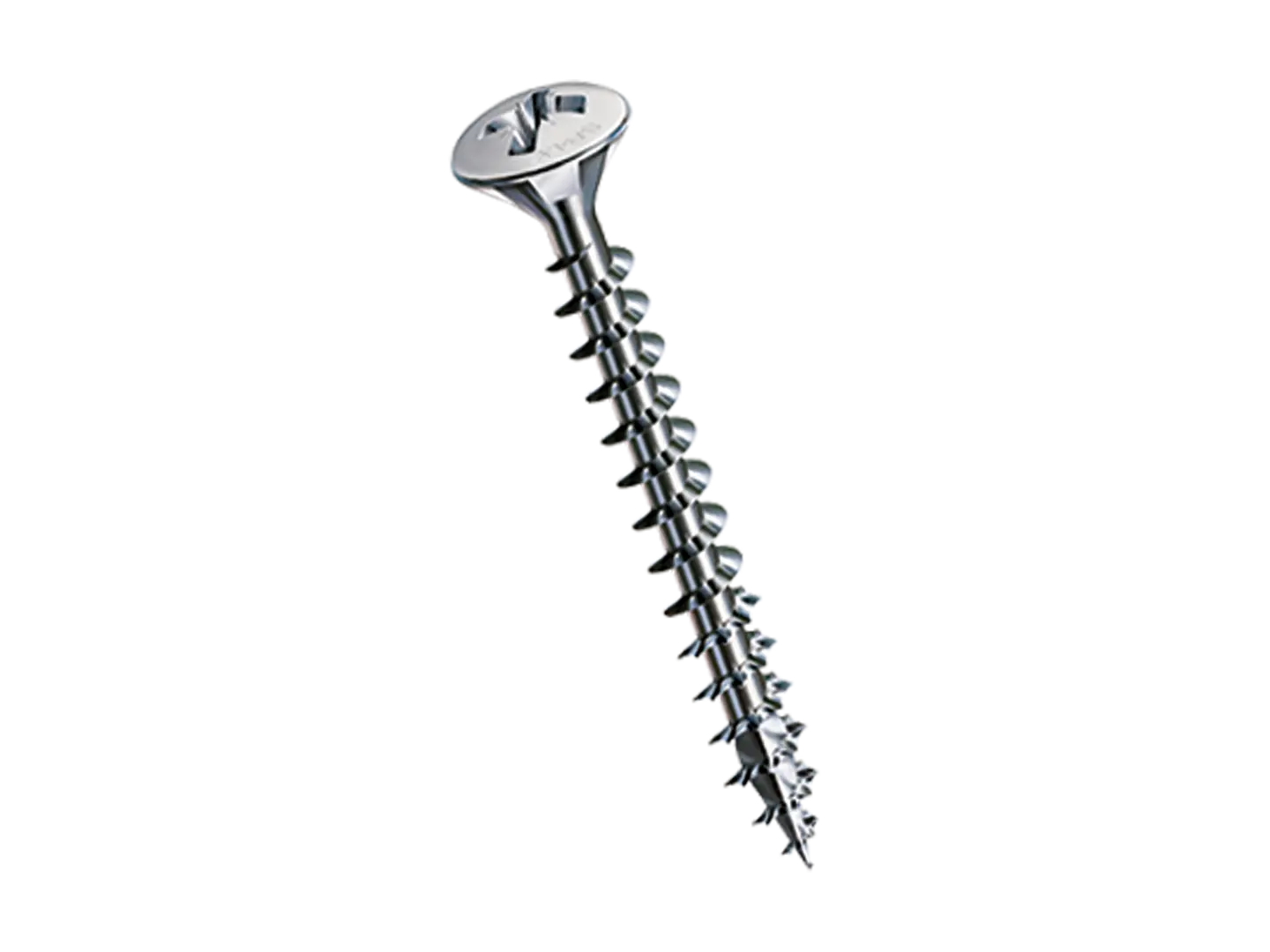 BN 2037 | Pozi oval countersunk head chipboard screws form Z, fully threaded with 4CUT point