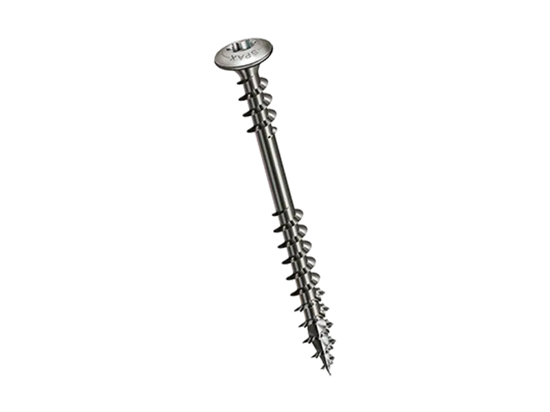 Product image of SPAX® - Decoration head screws for wooden decks with fixing thread, and hexalobular T-STAR plus with 4CUT point