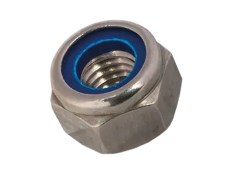 Product image of Prevailing torque type hex lock nuts high type with polyamide insert