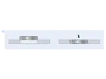 Assembly illustration for FASTEKS® FCL 1 - Compression limiters for press-in and mould-in, round unheaded