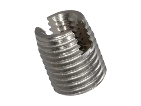 Product image of Ensat® S 302 - Self-cutting thread inserts with cutting slot, for light metals, thermoplastics and thermoset plastics