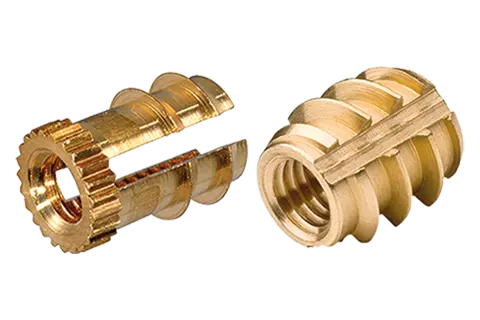 Threaded Inserts for Wooden and Soft Plastic Materials