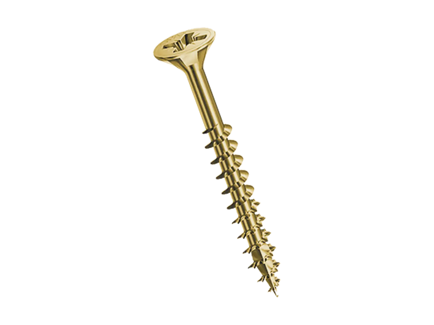 BN 3548 | Pozi Flat countersunk head chipboard screws form Z, partially threaded with 4CUT point