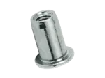 产品图片：TUBTARA® UPO/SPO (UT/FEF, ST/FEF) - 铆螺母 平头，圆形杆径，开口型