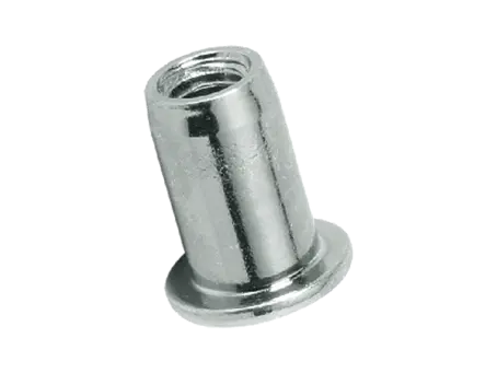 产品图片：TUBTARA® UPO/SPO (UT/FEF, ST/FEF) - 铆螺母 平头，圆形杆径，开口型