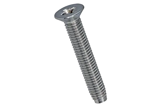 BN 4919 | Pozi flat countersunk head thread forming screws type M, form Z, metric thread