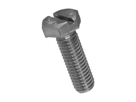 Product image of Slotted hex head screws fully threaded