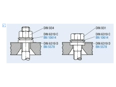 Assembly illustration for Conical seats