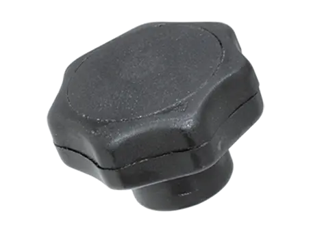 Product image of FASTEKS® FAL - Star knobs with hex nut DIN 934 cl. 8 zinc plated