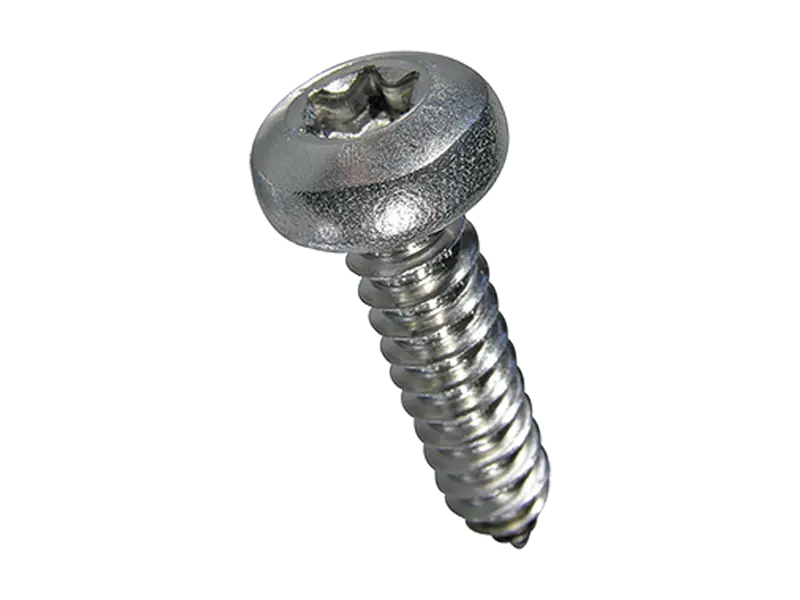Product image of Hexalobular (6 Lobe) socket pan head tapping screws with cone end type C