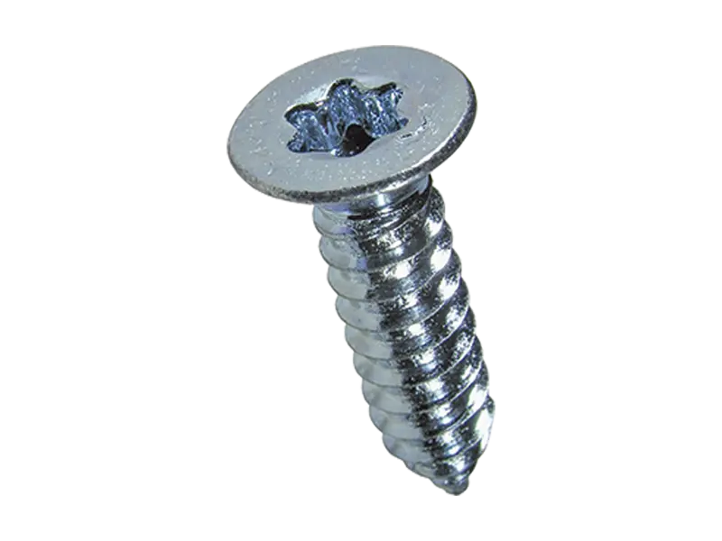 Product image of Hexalobular (6 Lobe) socket flat head countersunk tapping screws with cone end type C
