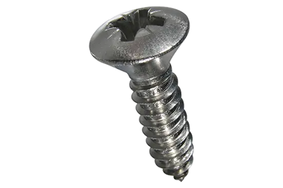 BN 11801 | Pozi oval countersunk head tapping screws form Z, with cone end type C
