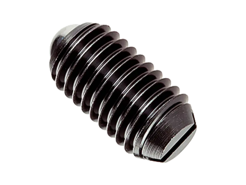 Product image of HALDER EH 22050. - Spring plungers with ball and slot standard spring pressure